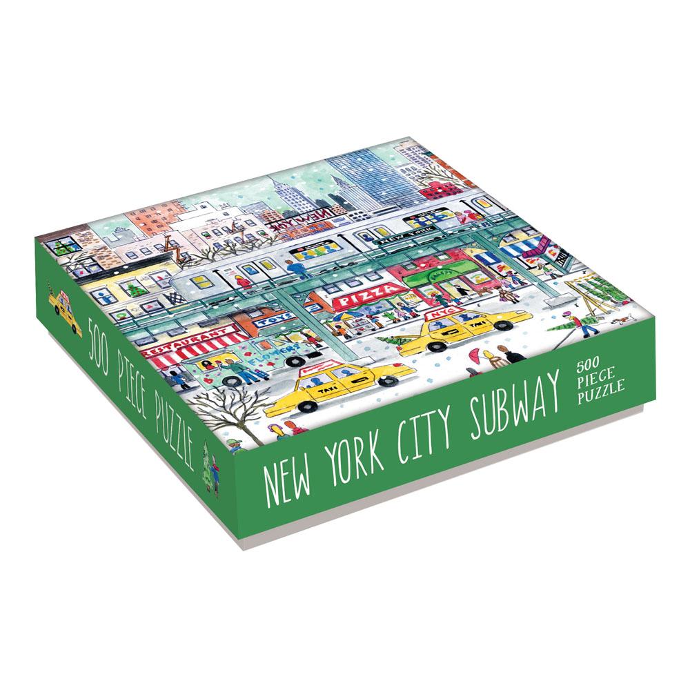 Puzzle New York Subway by Michael Storrings 500 piezas 3