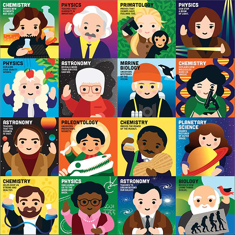 Puzzle Little Scientist 500 piezas