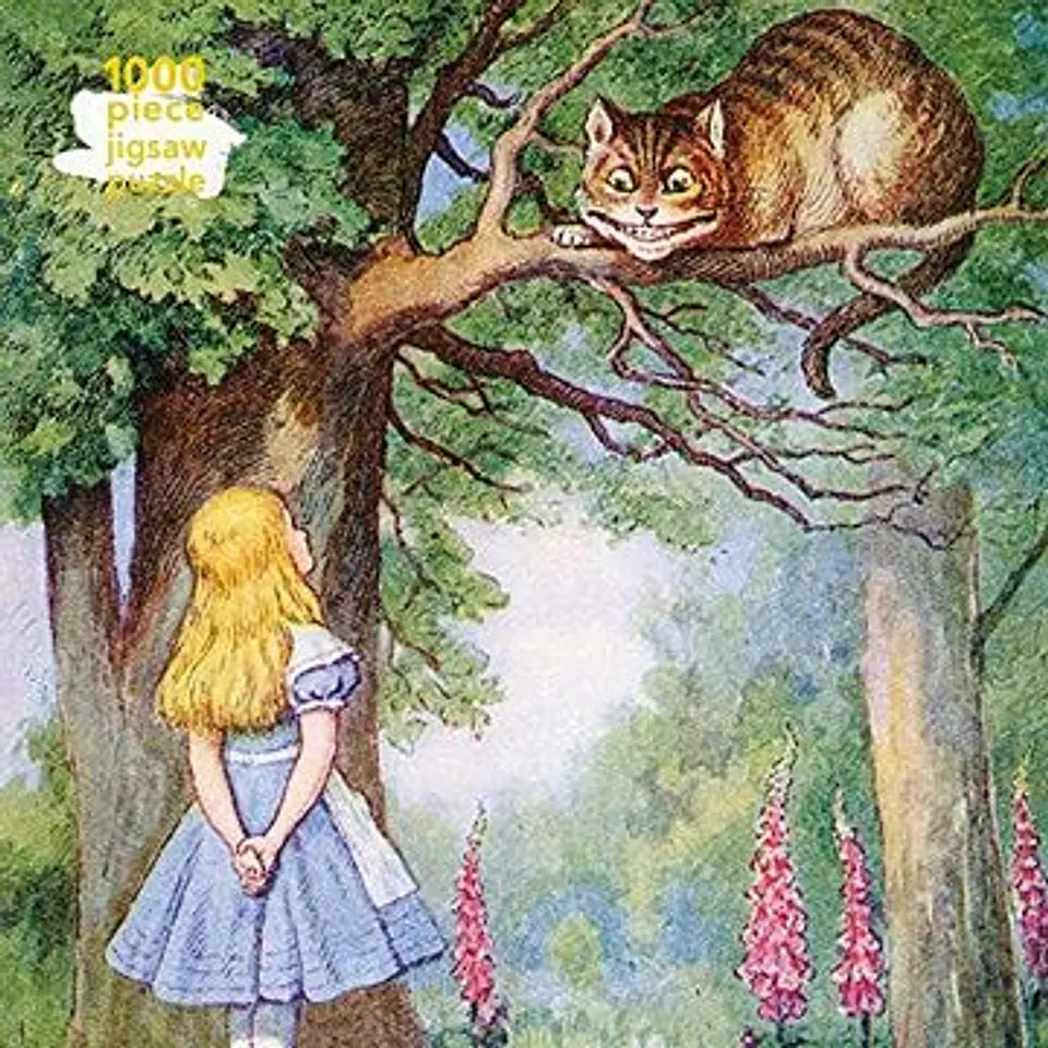 Puzzle Alice and the Cheshire Cat 1.000 piezas 1
