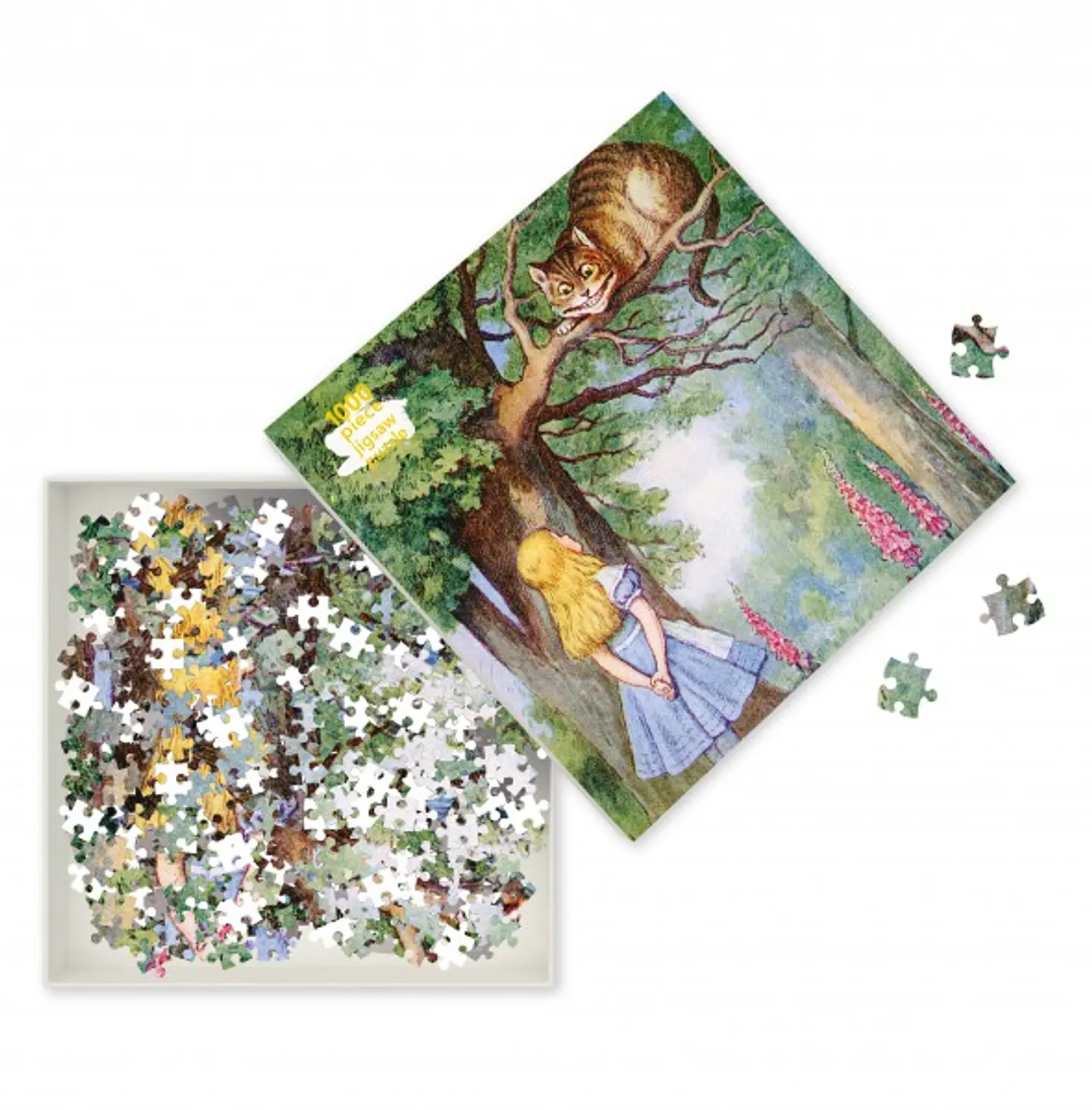 Puzzle Alice and the Cheshire Cat 1.000 piezas 2