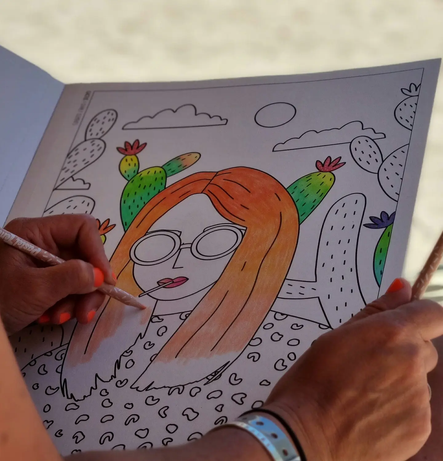 Libro para colorear XL Queens of The World 2