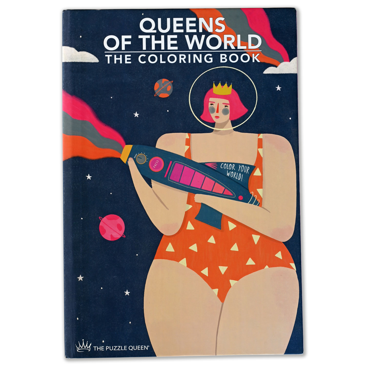 Libro para colorear XL Queens of The World 1