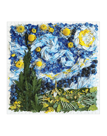 Puzzle Starry Night Petals 500 Piezas