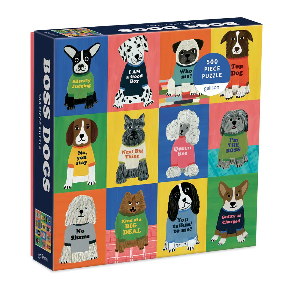 Puzzle Boss Dogs 500 Piezas 1