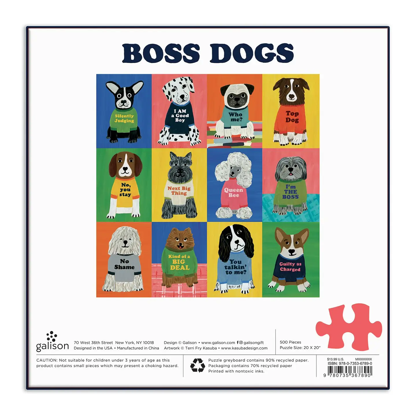Puzzle Boss Dogs 500 Piezas 4