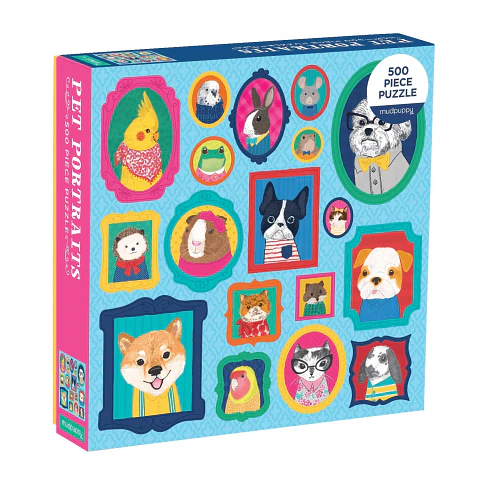 Puzzle Pet Portraits 500 Piezas