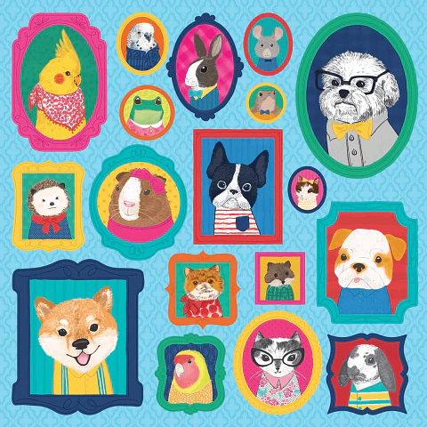 Puzzle Pet Portraits 500 Piezas
