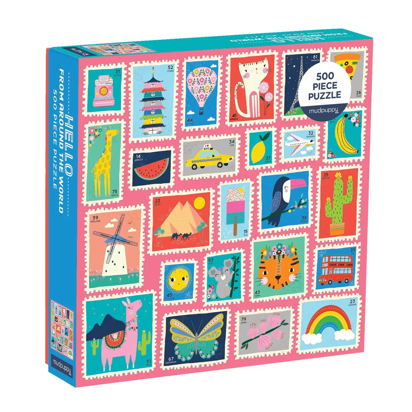 Puzzle Hello From Around the World 500 Piezas 1