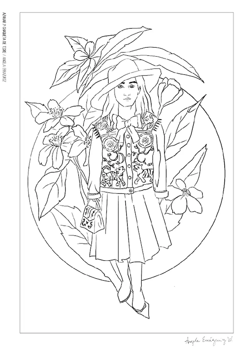 Libro para colorear XL Queens of The World 15