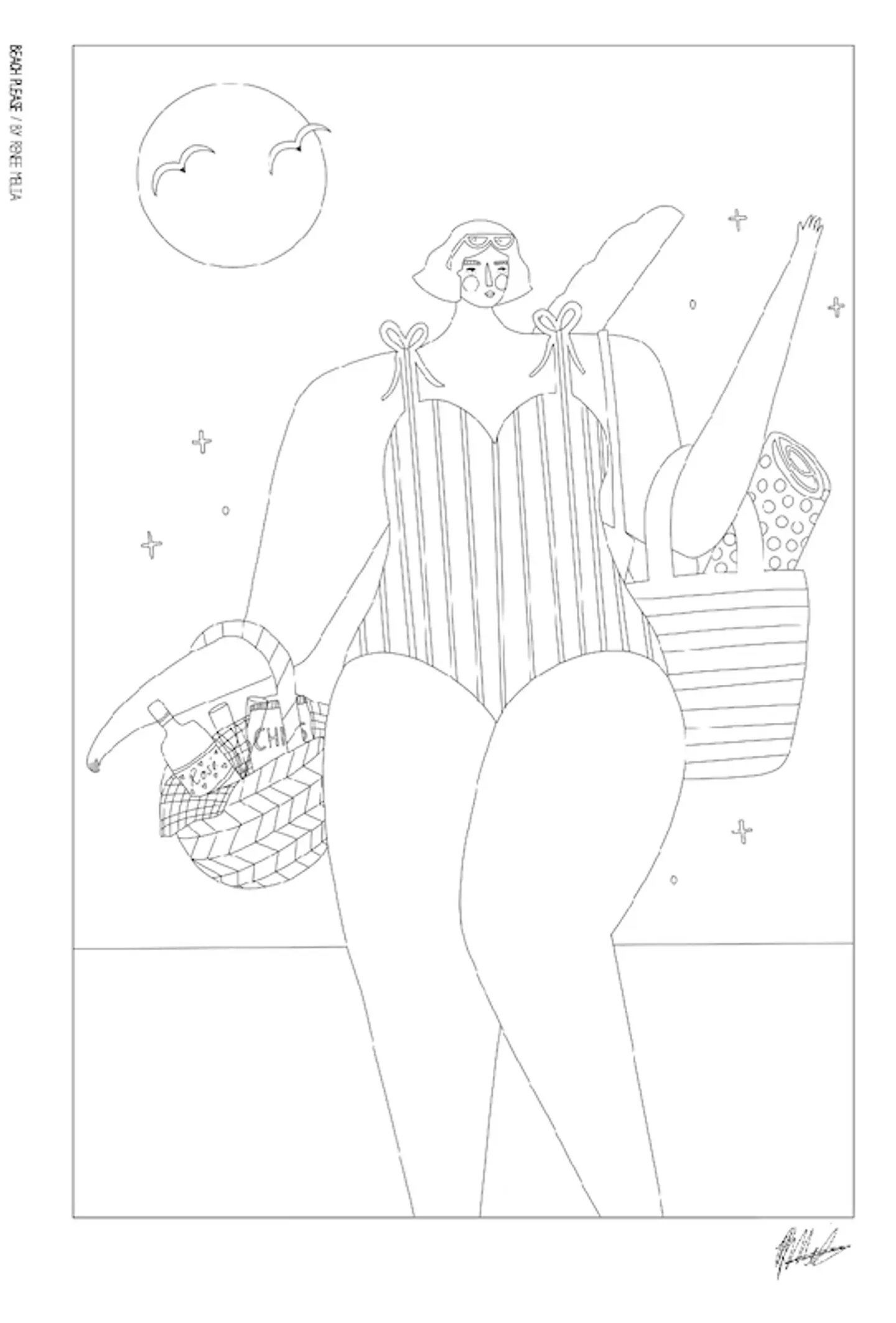 Libro para colorear XL Queens of The World 17