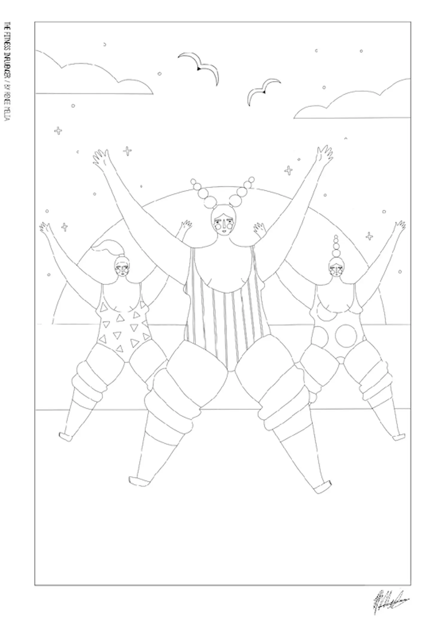 Libro para colorear XL Queens of The World 18