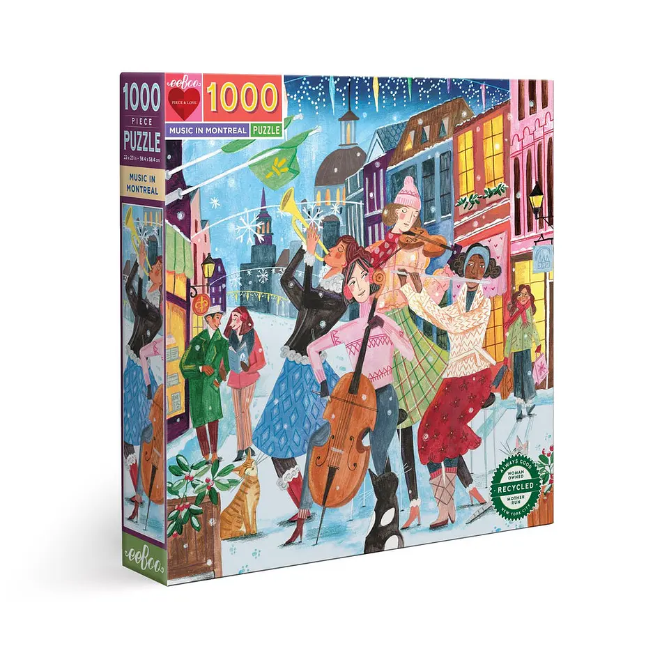 Puzzle Music in Montreal 1.000 piezas 1