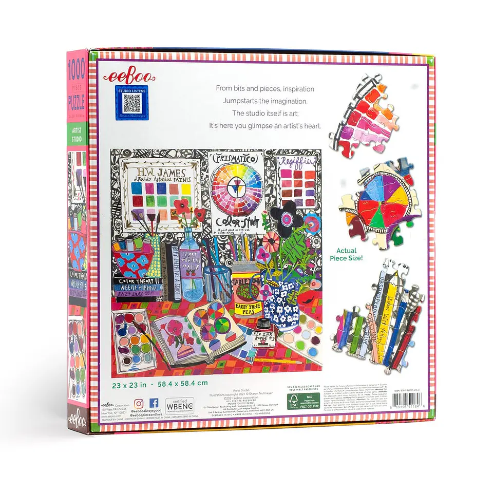 Puzzle Artist Studio 1.000 piezas 2