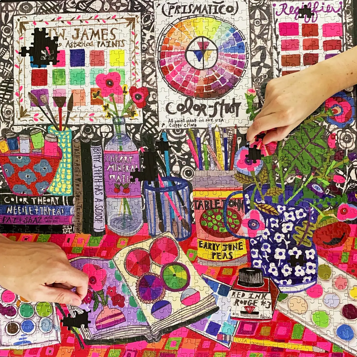 Puzzle Artist Studio 1.000 piezas 4