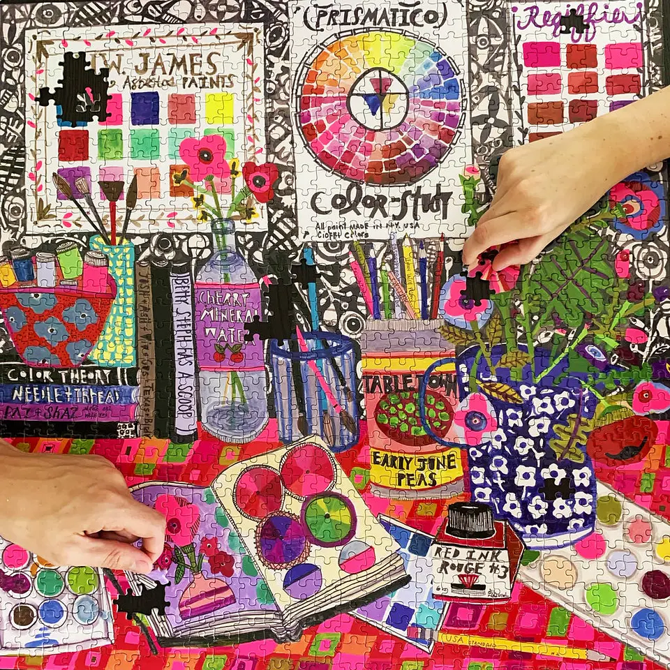 Puzzle Artist Studio 1.000 piezas 4