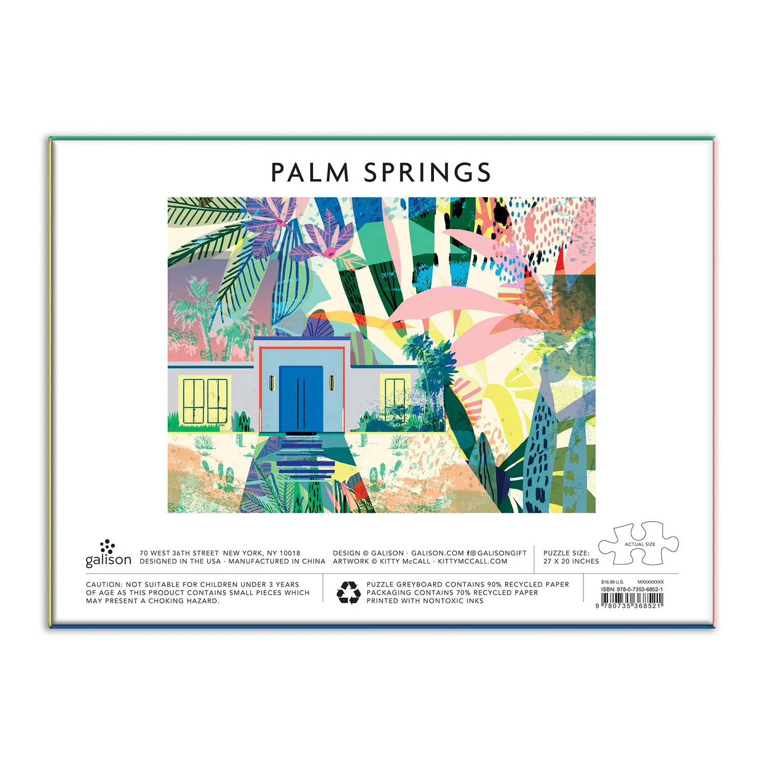 Puzzle Palm Springs by Kitty McCall 1.000 Piezas 6