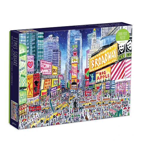 Puzzle Time Square By Michael Storrings 1.000 piezas