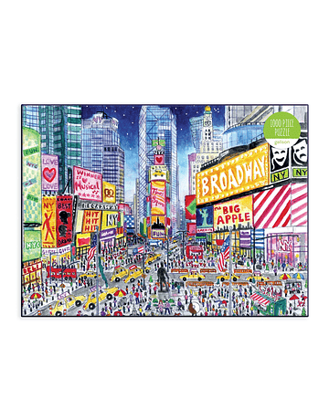 Puzzle Time Square By Michael Storrings 1.000 piezas