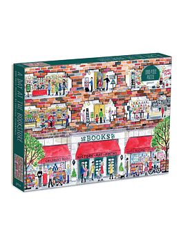 Puzzle A day at the Bookstore By Michael Storrings 1.000 piezas