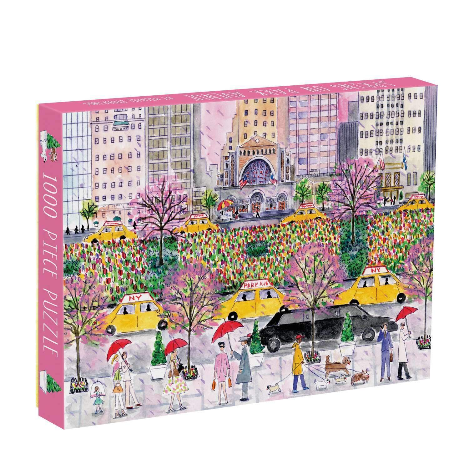 Puzzle Spring on Park Avenue By Michael Storrings 1.000 piezas
