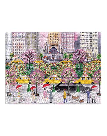 Puzzle Spring on Park Avenue By Michael Storrings 1.000 piezas