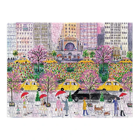 Puzzle Spring on Park Avenue By Michael Storrings 1.000 piezas