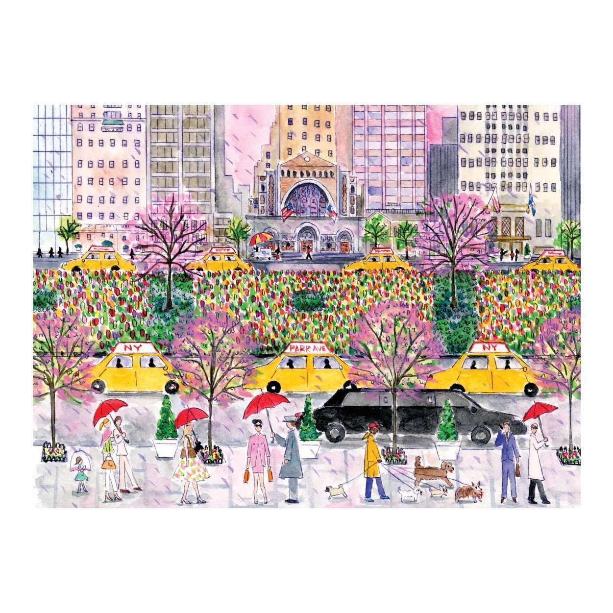 Puzzle Spring on Park Avenue By Michael Storrings 1.000 piezas 3