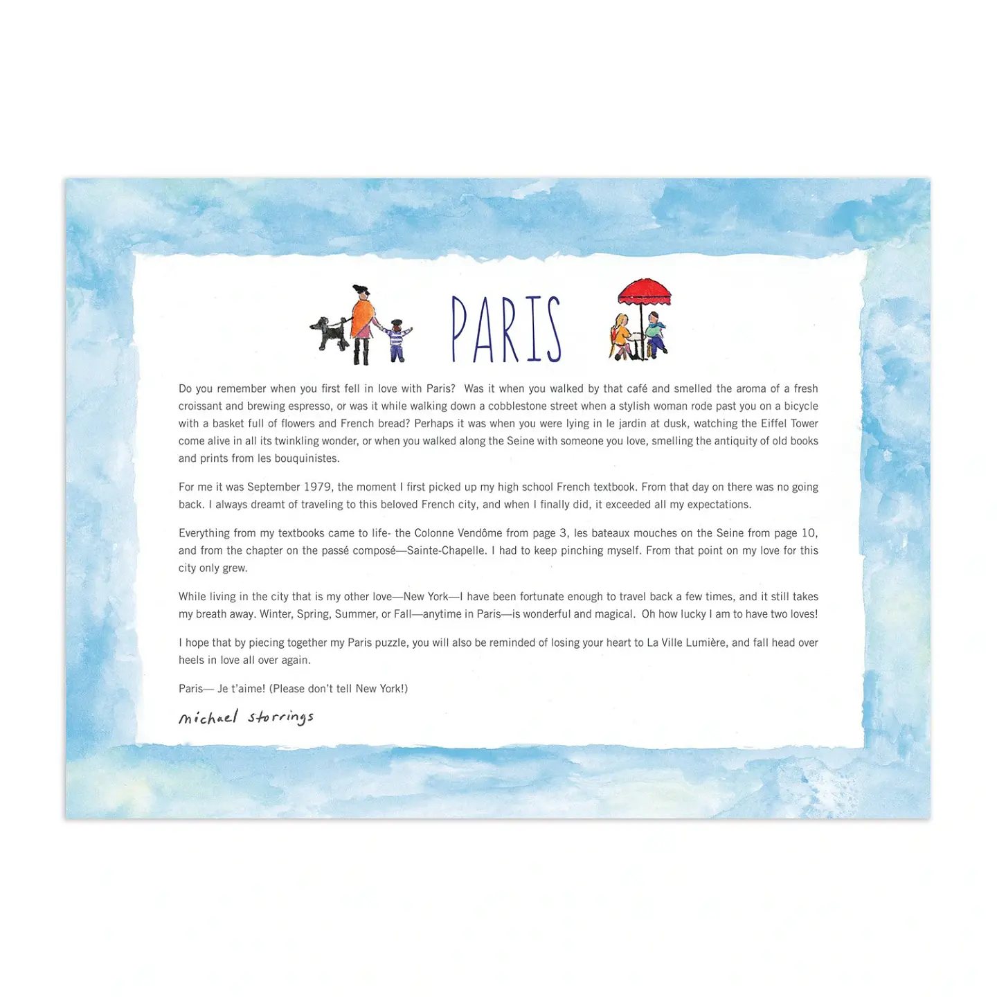Puzzle Paris By Michael Storrings 1.000 piezas 4