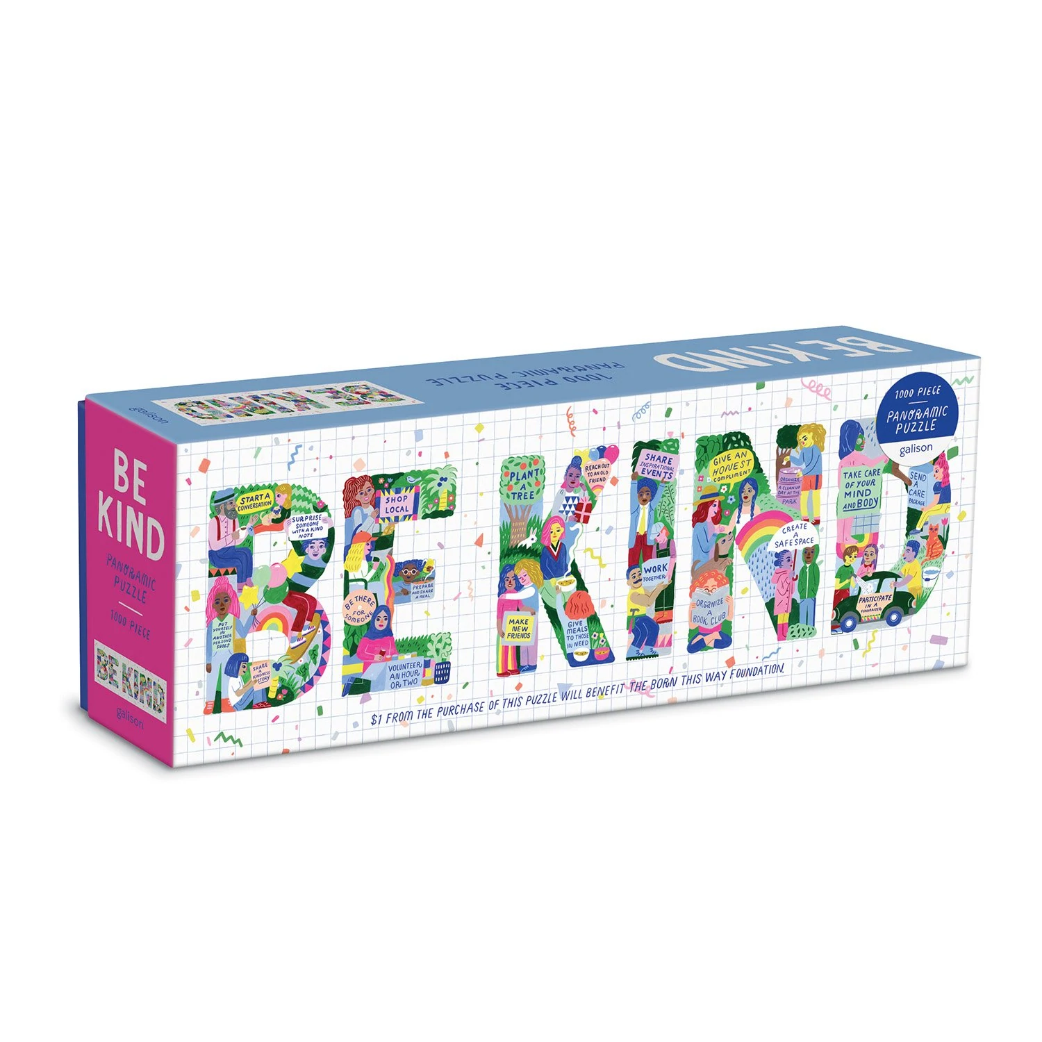 Puzzle Be Kind Panoramic 1.000 piezas 1