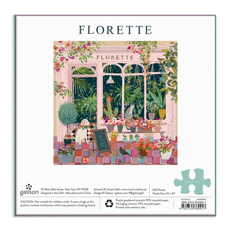 Puzzle Florette 500 piezas  3