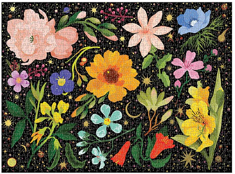 Puzzle Intergalactic Flora Foil 1.000 piezas