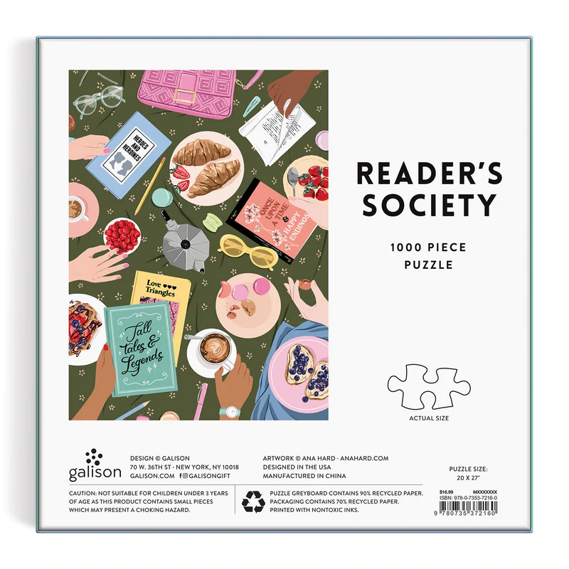 Puzzle Reader´s Society 1.000 piezas 2