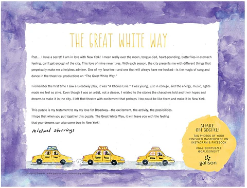 Puzzle The Great White Way 2.000 piezas