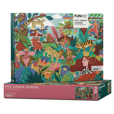 Puzzle Five Jungle Queens 1000 piezas