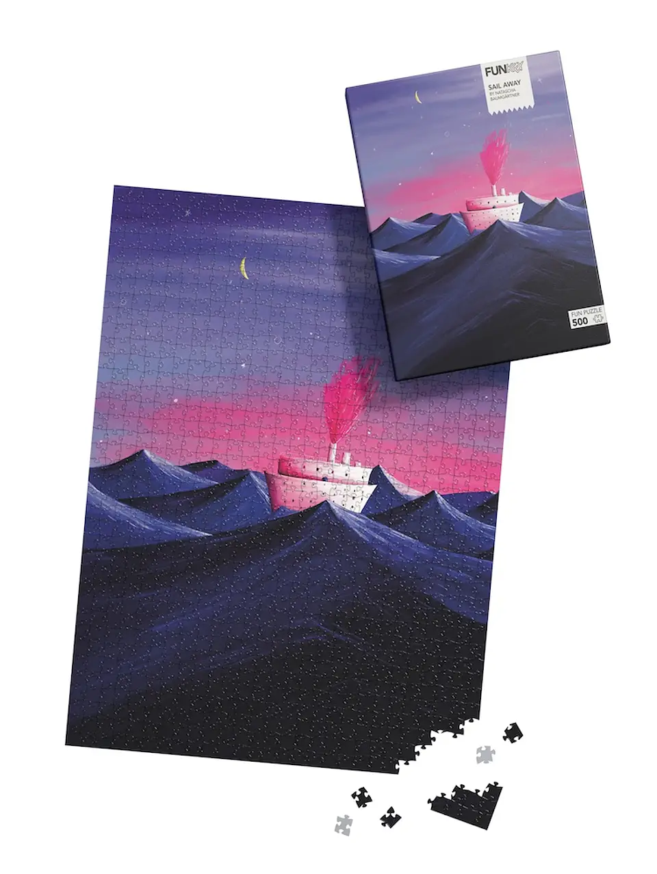 Puzzle Sail Away 500 piezas 3