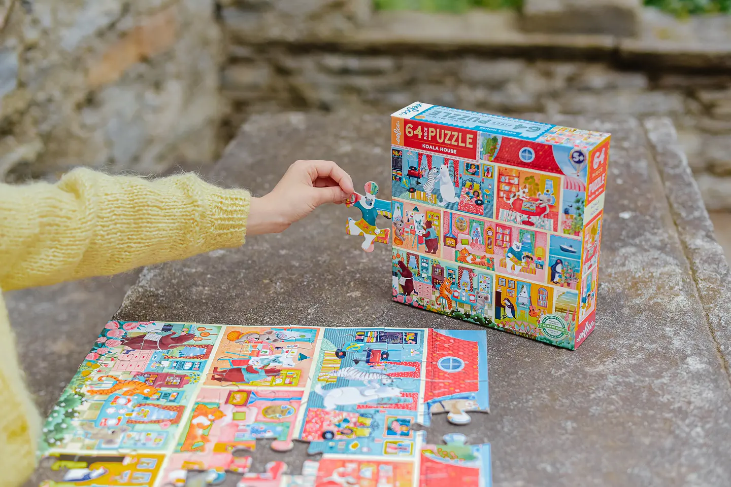 Puzzle infantil Koala House Party 64 piezas 4