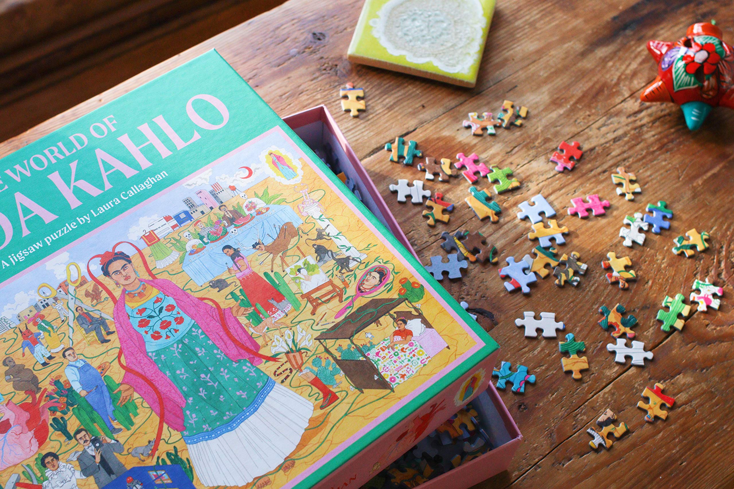 Puzzle The world of Frida Kahlo 1.000 piezas 2