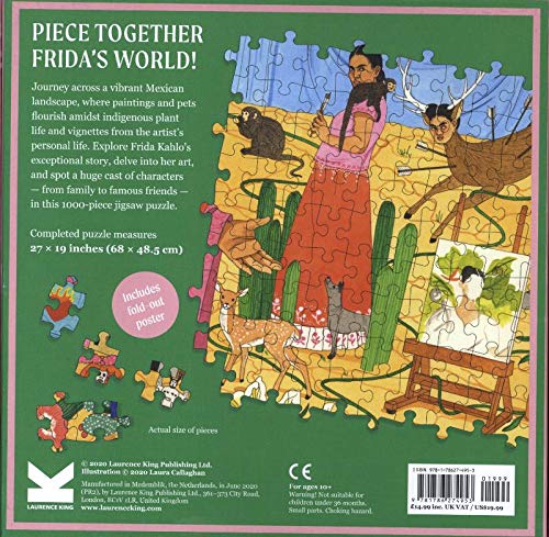 Puzzle The world of Frida Kahlo 1.000 piezas 7