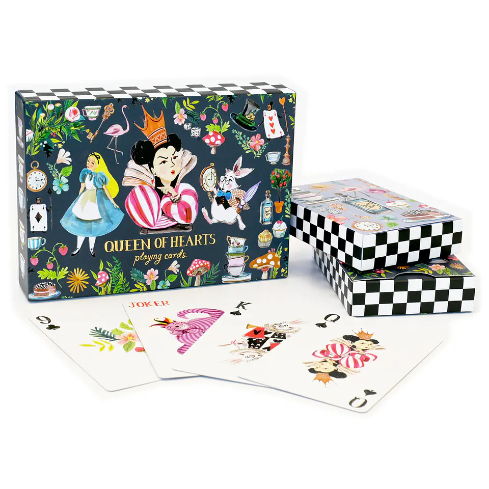 Juego de naipes Queen of Hearts 1