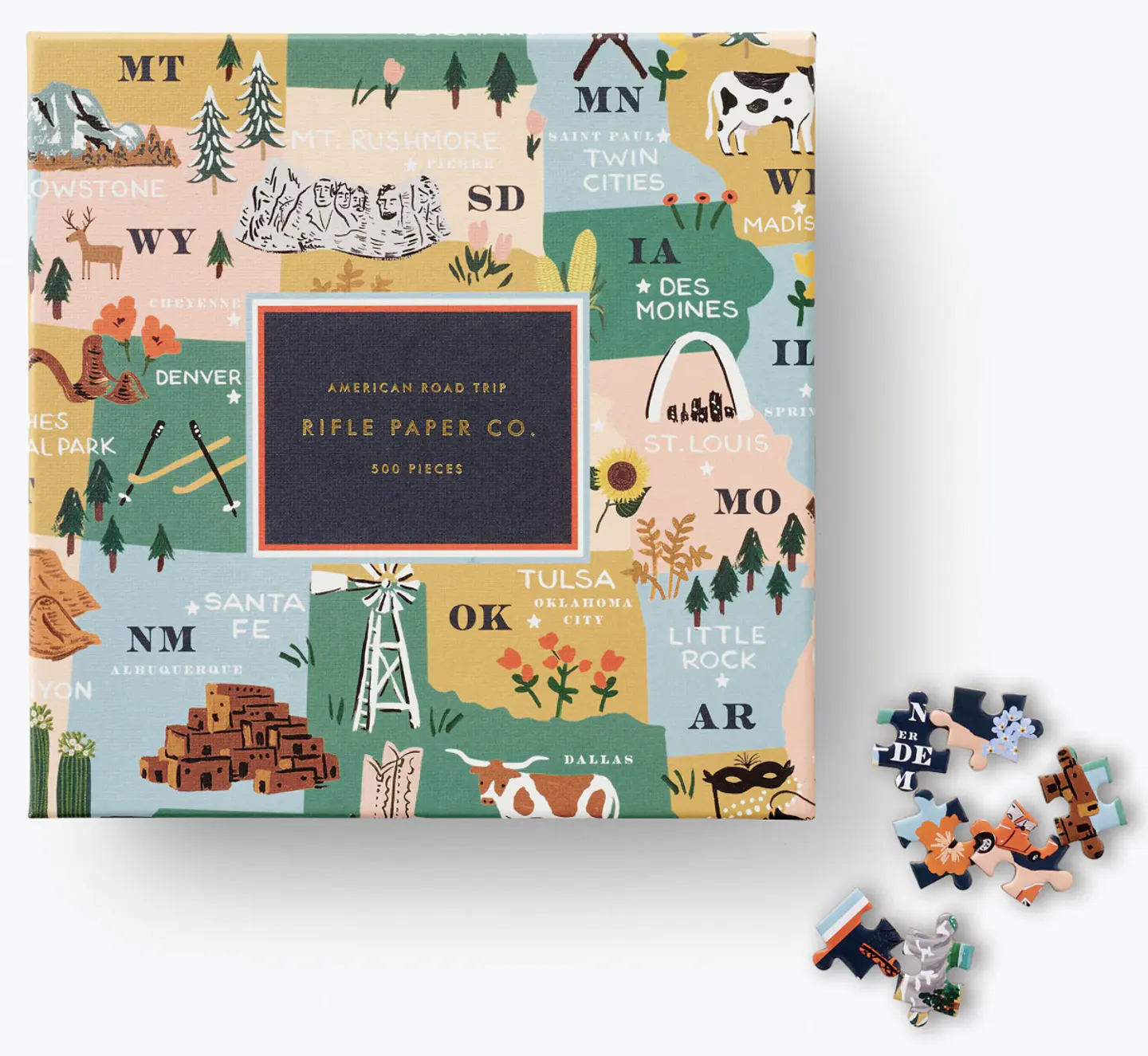 Puzzle American Road 500 piezas - OPEN BOX 4