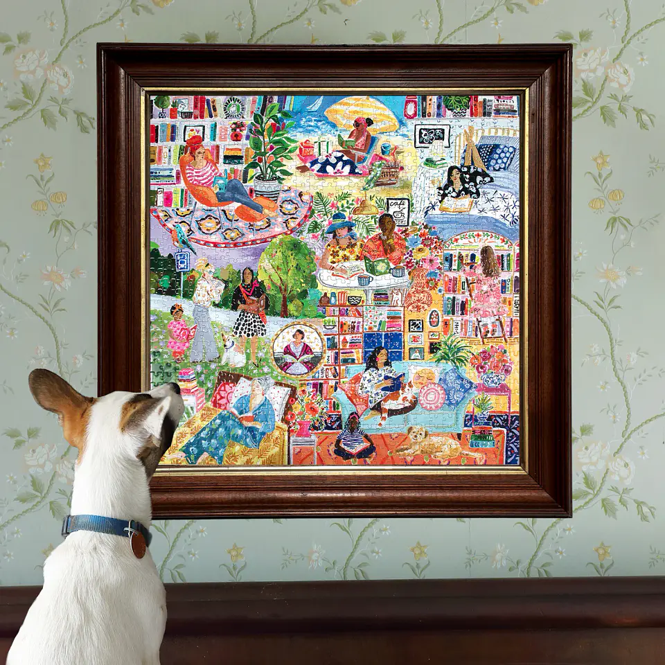 Puzzle Women Reading 1.000 piezas 3