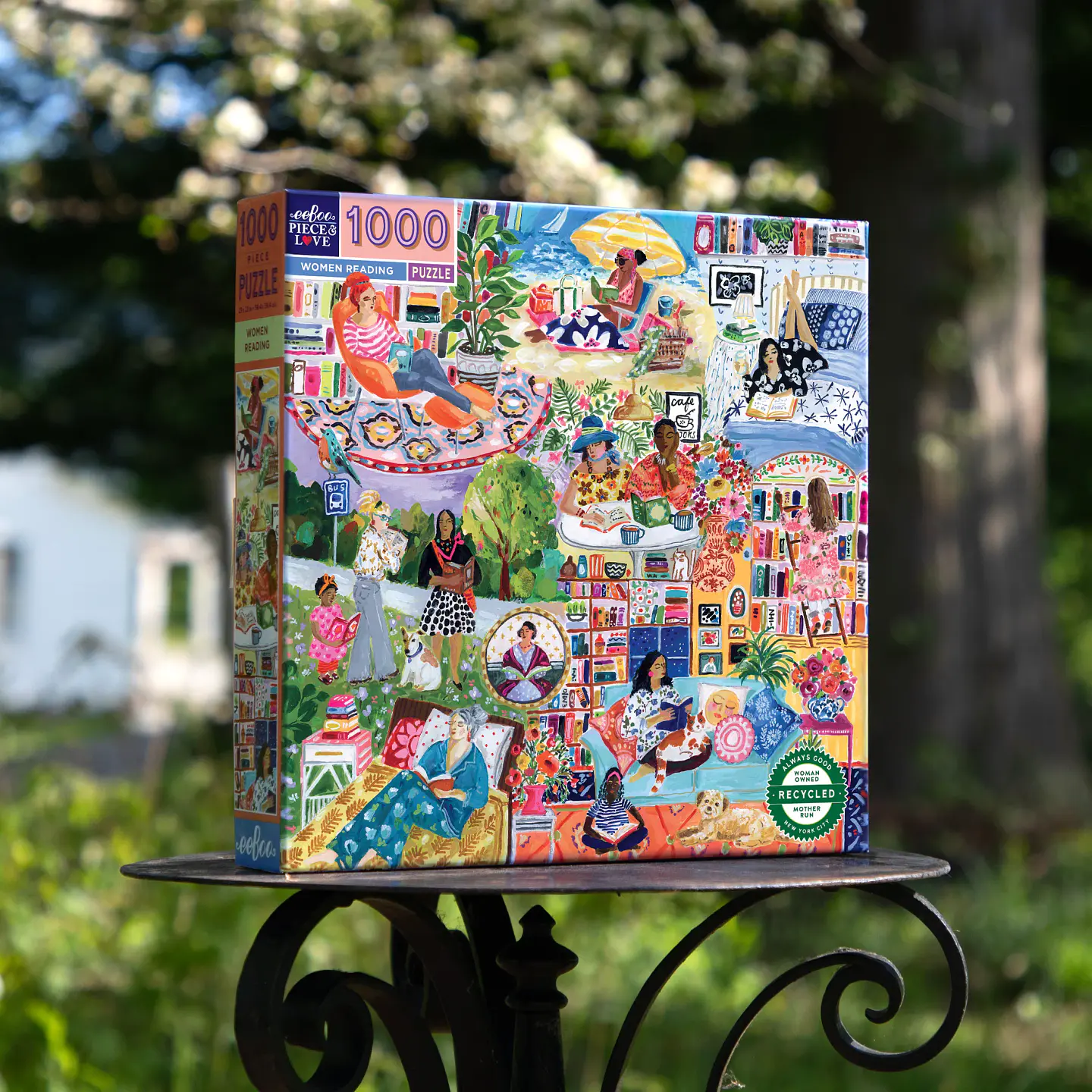 Puzzle Women Reading 1.000 piezas 4