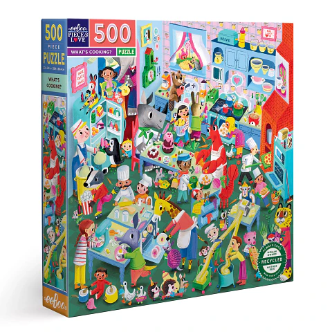 Puzzle cuadrado What´s Cooking 500 piezas