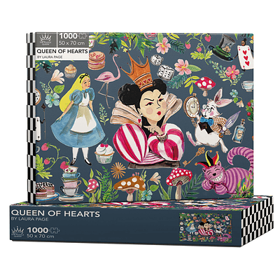 Puzzle Queen of Hearts 1000 piezas