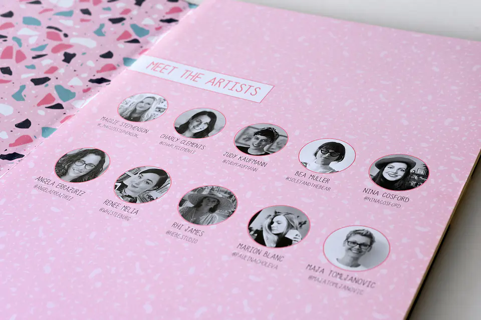 Libro para colorear Travel Size Queens of The World 3
