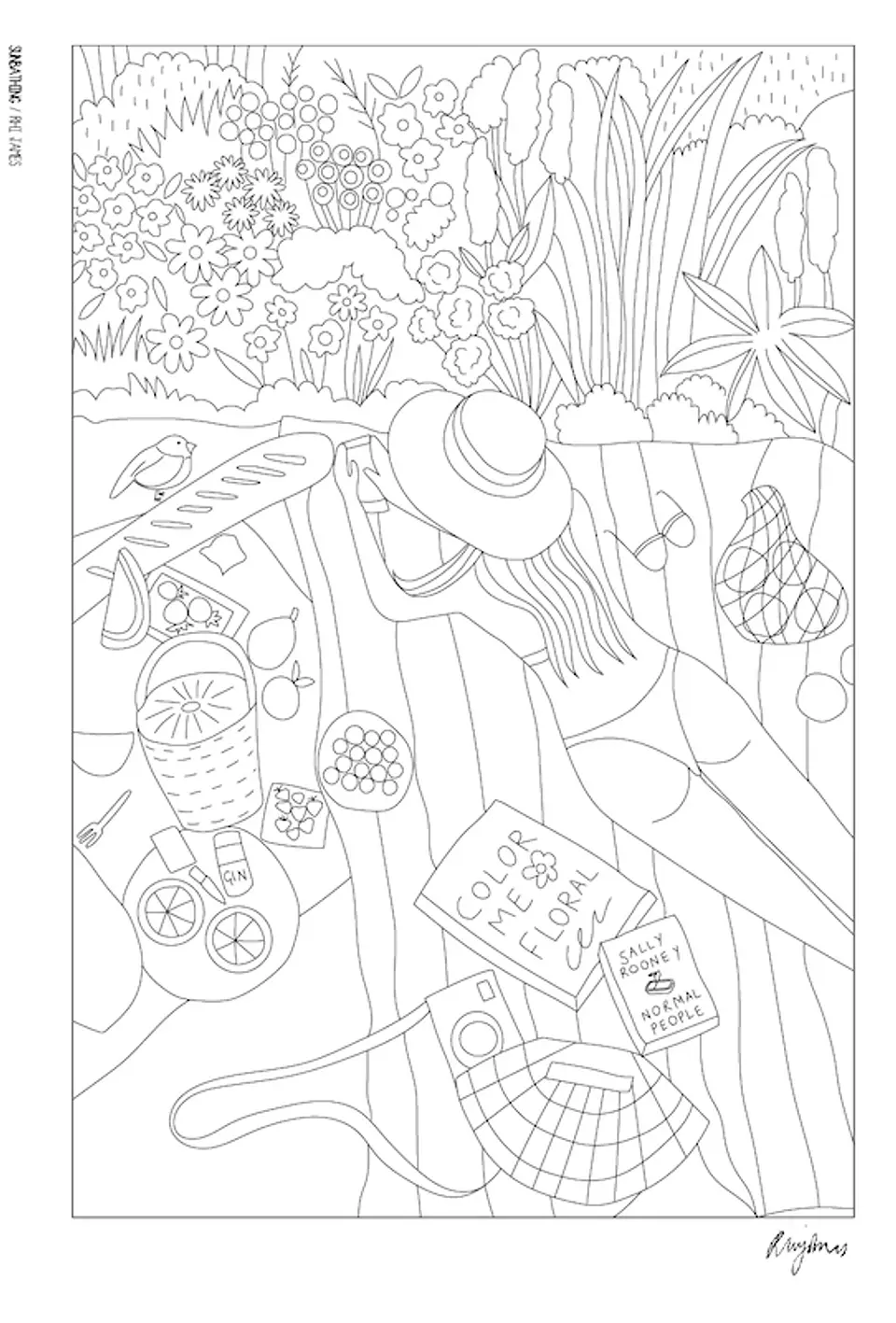 Libro para colorear Travel Size Queens of The World 22