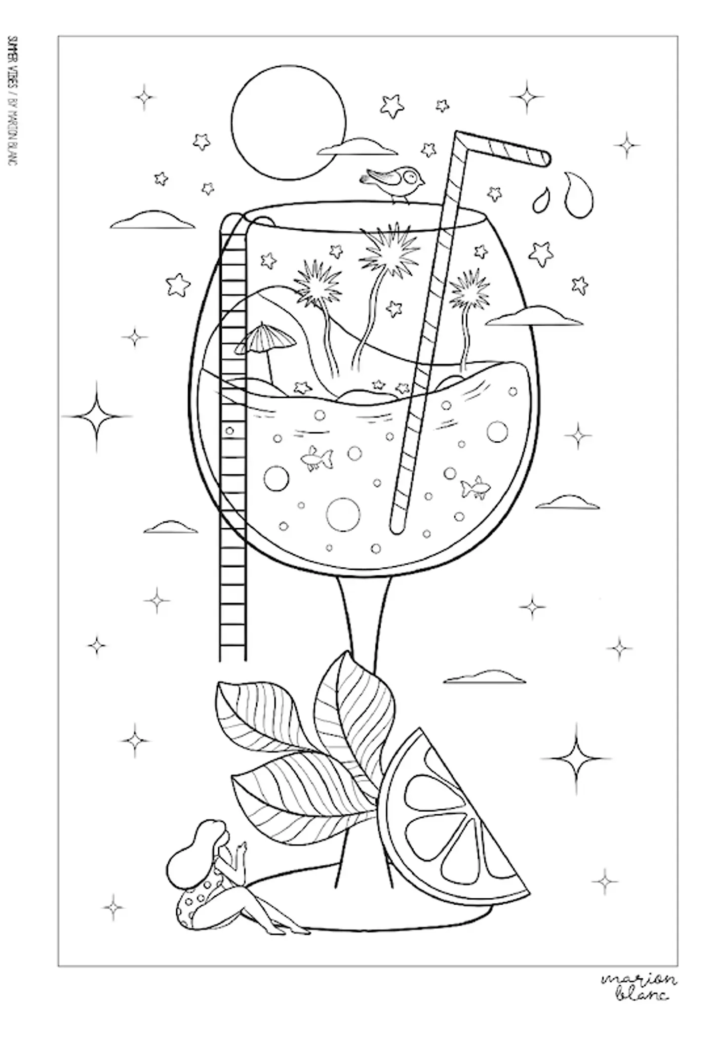 Libro para colorear Travel Size Queens of The World 24