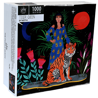 Puzzle Tiger Queen 1.000 piezas- OPEN BOX