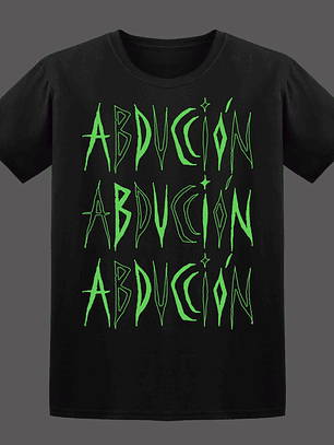 Polera Abducción - Logo - Verde