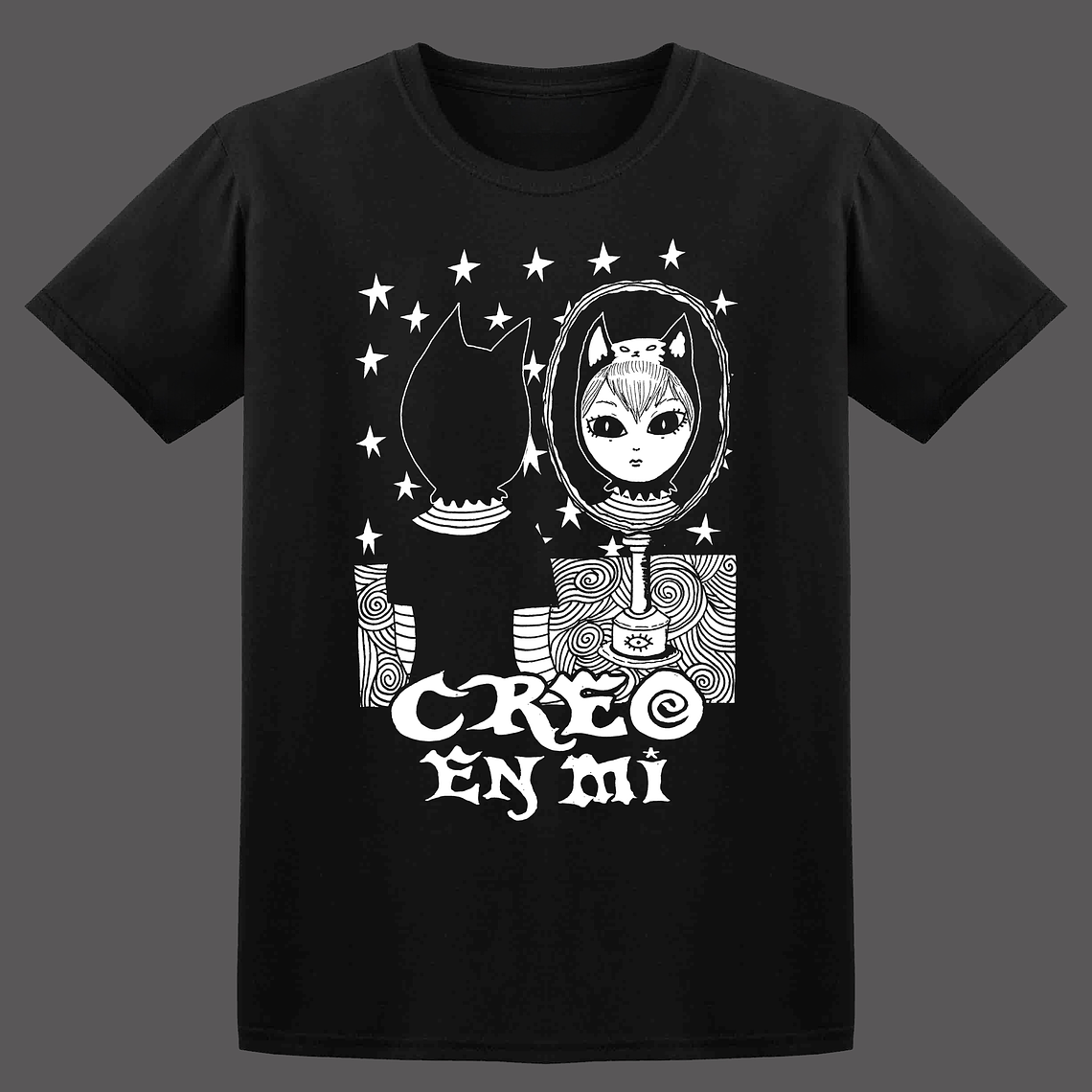 Polera Sad Studio - Creo en Mi - Negra  1